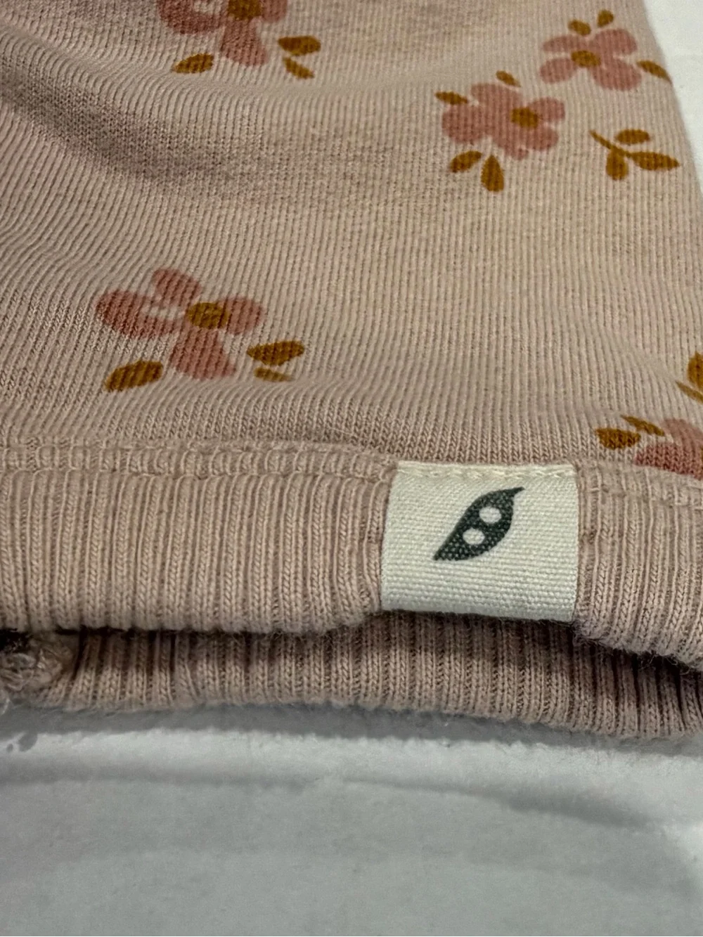 Toddler Floral Sweatpants Set in Blush Pink